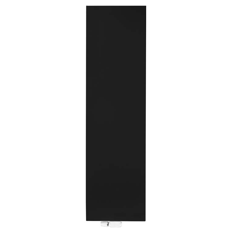 Designradiator vlak 200x50cm mat zwart 1886 watt