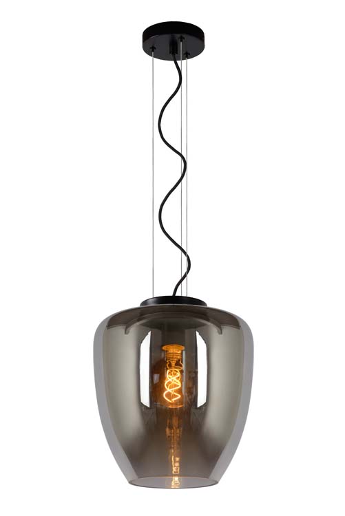 Lucide FLORIEN - Suspension - Ø 28 cm - E27 - Fumé