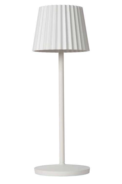 JUSTINE - Lampe de table Extérieur - LED Dim. - 1x2W 2700K - IP54 - 3 StepDim - Blanc