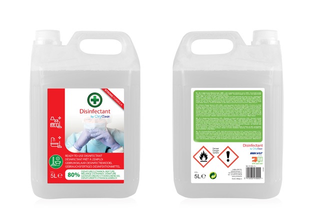 Desinfecterend en anti bacteriëel middel 5 liter