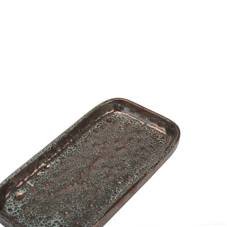 Aquanova plateau Ugo vintage bronze 26x13x13 cm