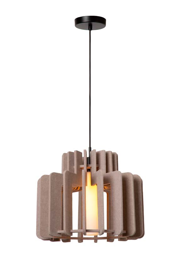 Lucide ROLLO - Suspension - 1xE27 - Taupe