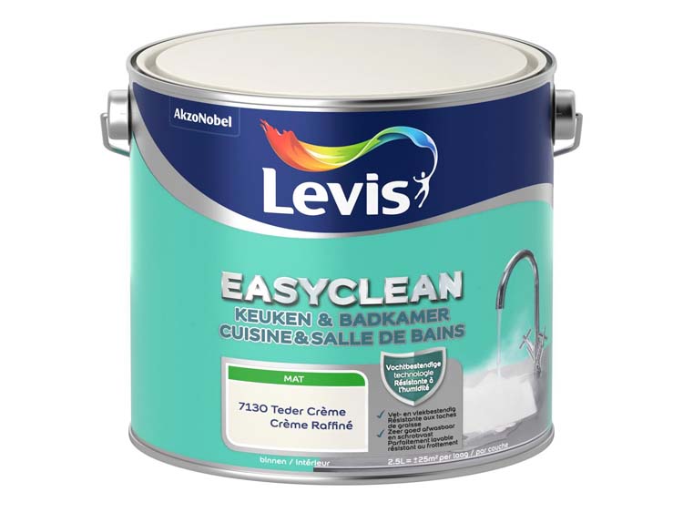 Levis Easyclean crème tendre cuisine & salle de bain 2,5L