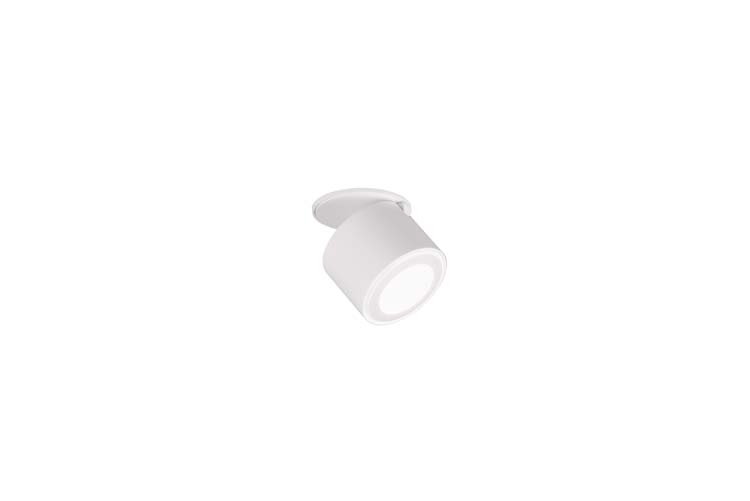 Spot en applique blanc mate incl 1x3W/340Lm+1x1,5W/110Lm LED/ 3000K