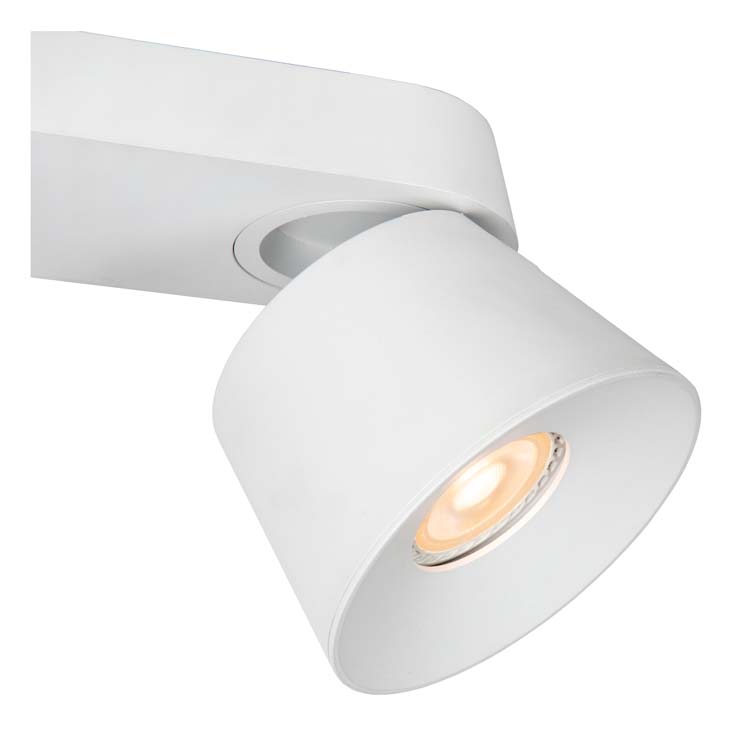 Lucide TRIGONO - Spot plafond - 2xGU10 - Blanc