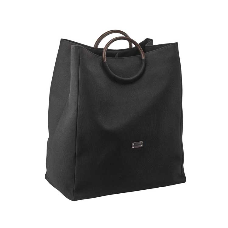 Aquanova panier à linge Jada noir 85L