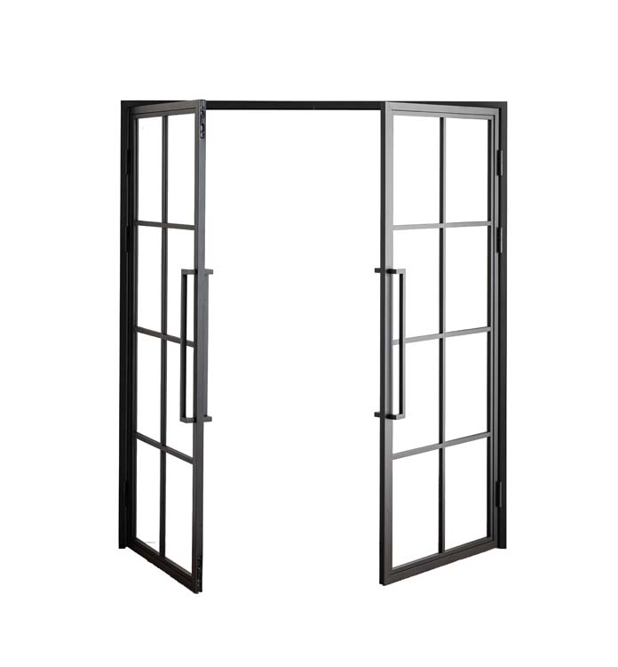 Porte intérieure double Fer forgé 2x 8W Tara 880 x 2040 mm Gauche