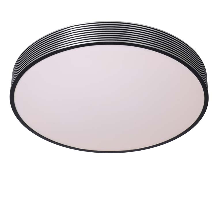 Plafonnier - Ø 39 cm - LED Dim. - 1x24W 2700K - 3 StepDim - Noir