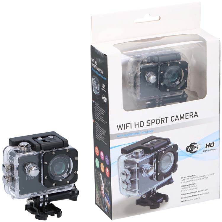 Sportcamera wifi 1080