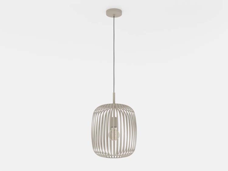 Hanglamp Roma E27 zandkleur/beige