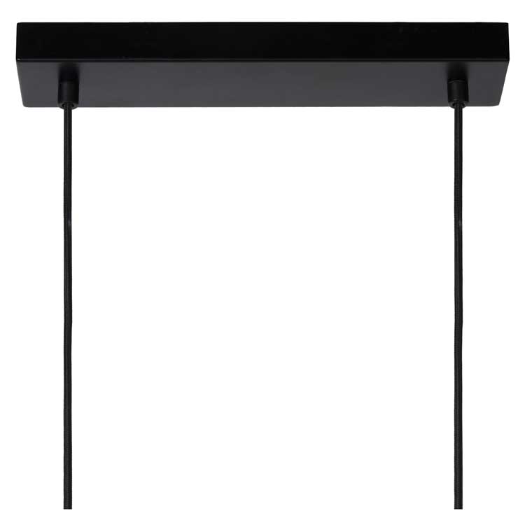 Lucide BASKETT - Suspension - E27 - Noir