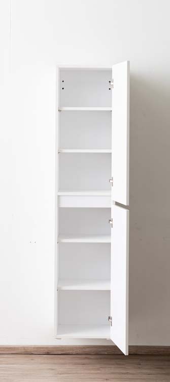 Armoire colonne Pia blanc mat 400 mm