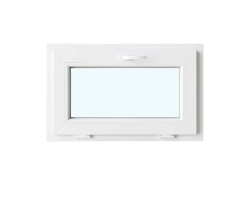 Châssis battant pvc blanc budget B980XH600 mm