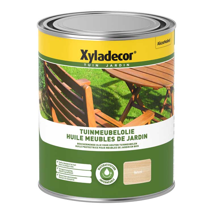 Xyladecor huile de mobilier de jardin naturel 1L