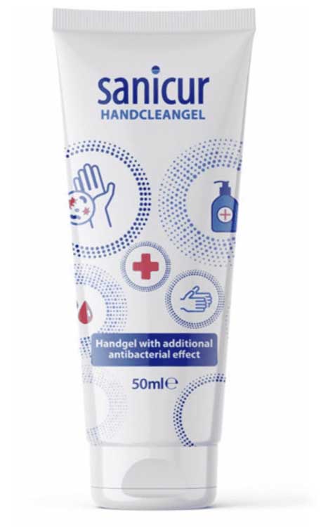 Gel hydroalcoolique pour les mains 50 ml pocketsize