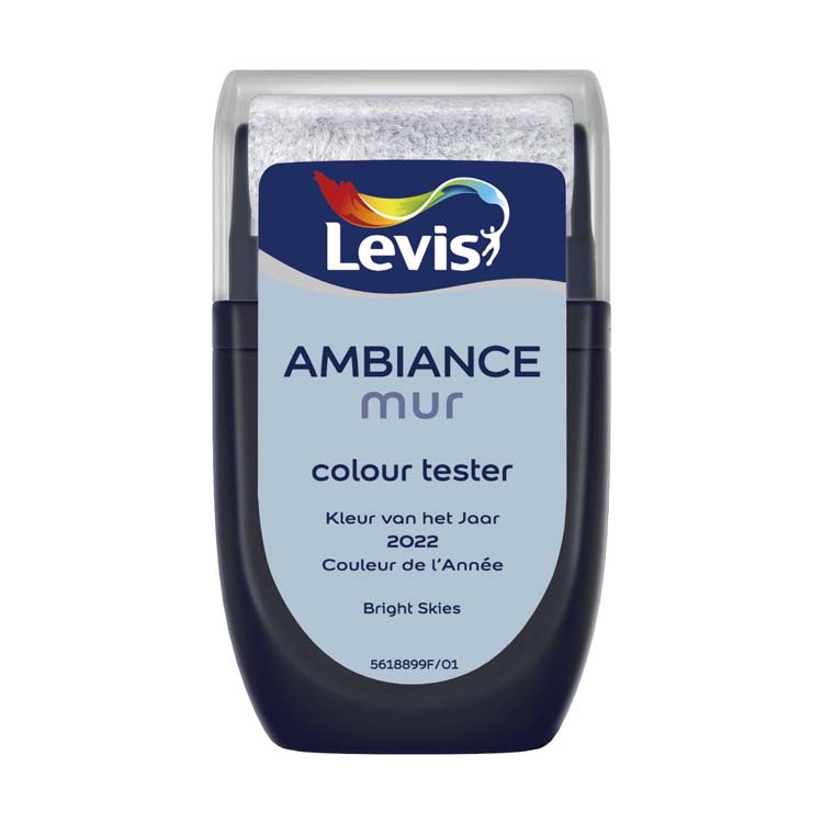 Levis Ambiance tester muurverf mat 30ml BRIGHT SKIES