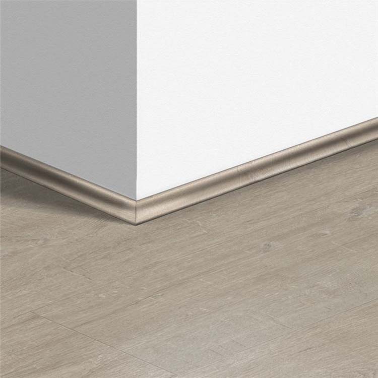 Kwadrant Quick-Step Katoen eik warm grijs 17 x 17 x 2400 mm