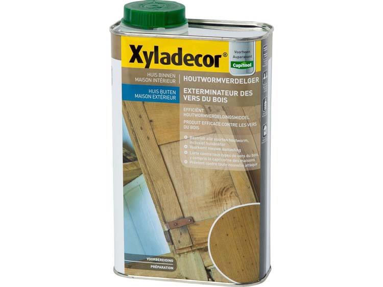 Xyladecor houtwormverdelger 1l kleurloos