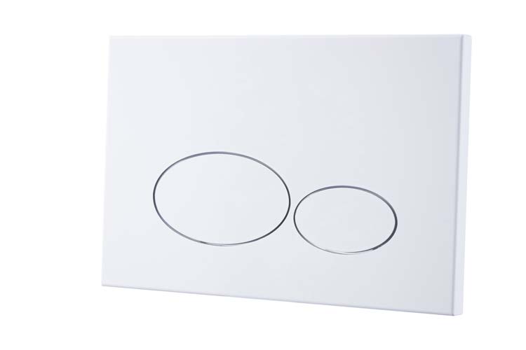 Plaque de commande Kody pour Geberit UP320 blanc mat