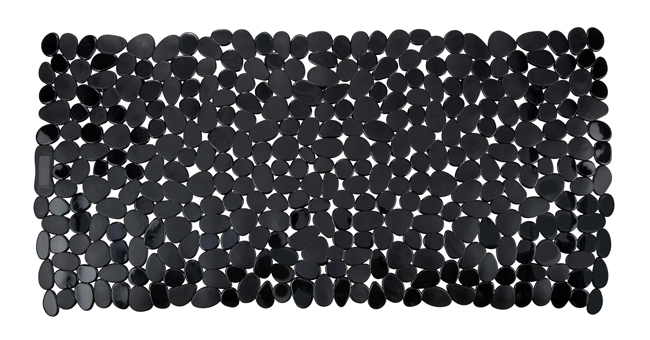 Mat anti-slip Wenko Paradise zwart 71x36cm