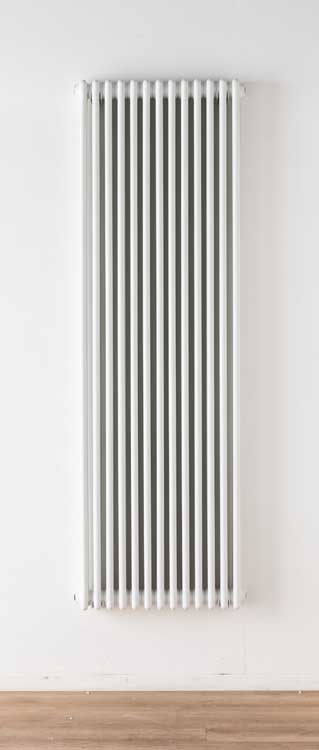 Radiateur design Dell 180x57cm blanc mat 3082 watt