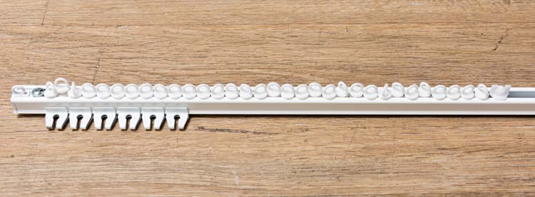 Kit rail alu blanc 3000mm