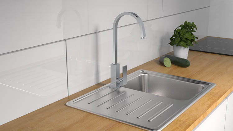 Robinet de cuisine Tygo chrome