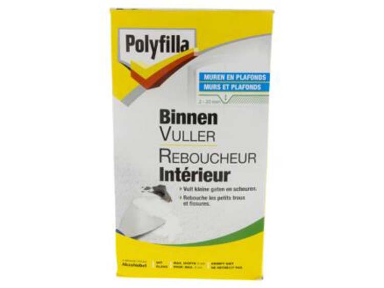 Polyfilla reboucheur intérieur 2kg blanc