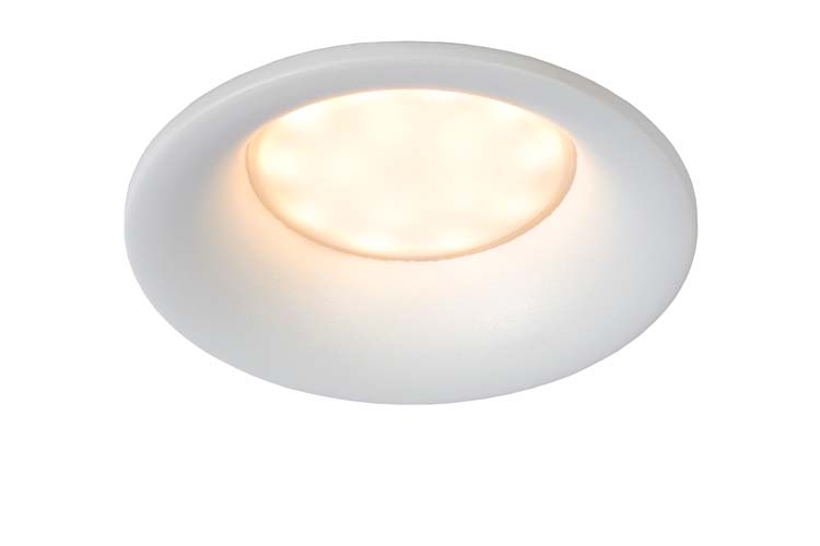 ZIVA - Spot Salle de bains - Ø 8,5 cm - 1xGU10 - IP44 - Blanc