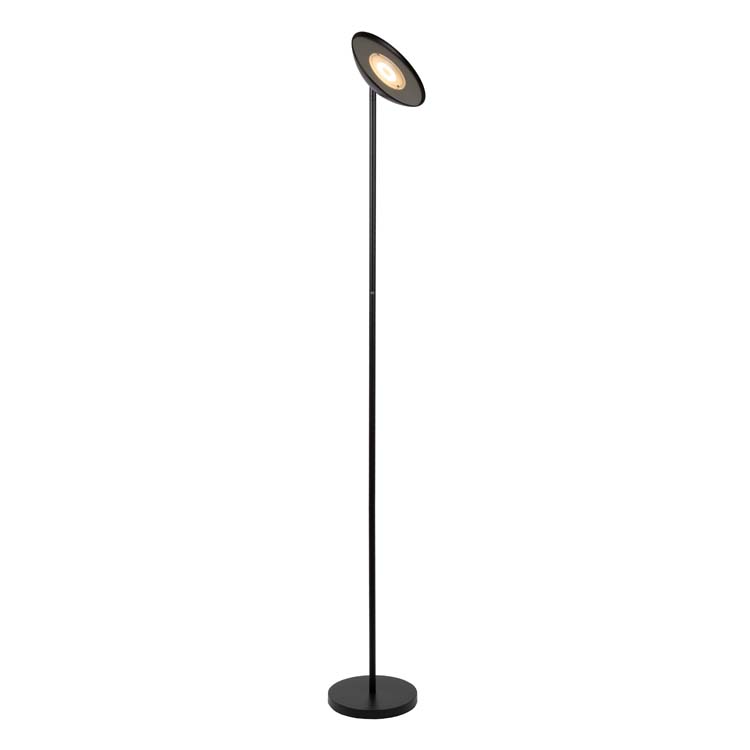 Lucide ZENITH - Lampadaire - LED Dim. - 1x20W 3000K - Noir