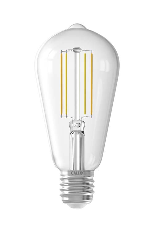 LED lamp filament rustiek helder E27 7W 806 lumen