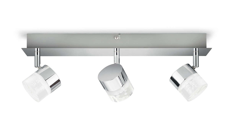 Spot en applique LED - 3x5W - 400LM - Chrome