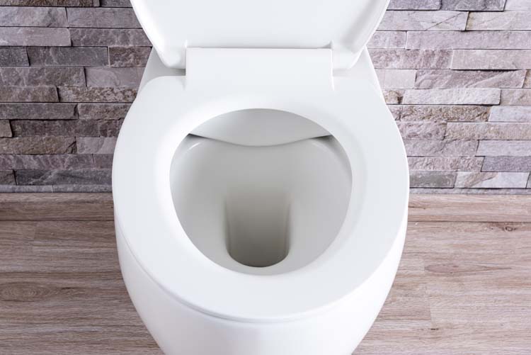 Toilette suspendue sans bride blanc mat