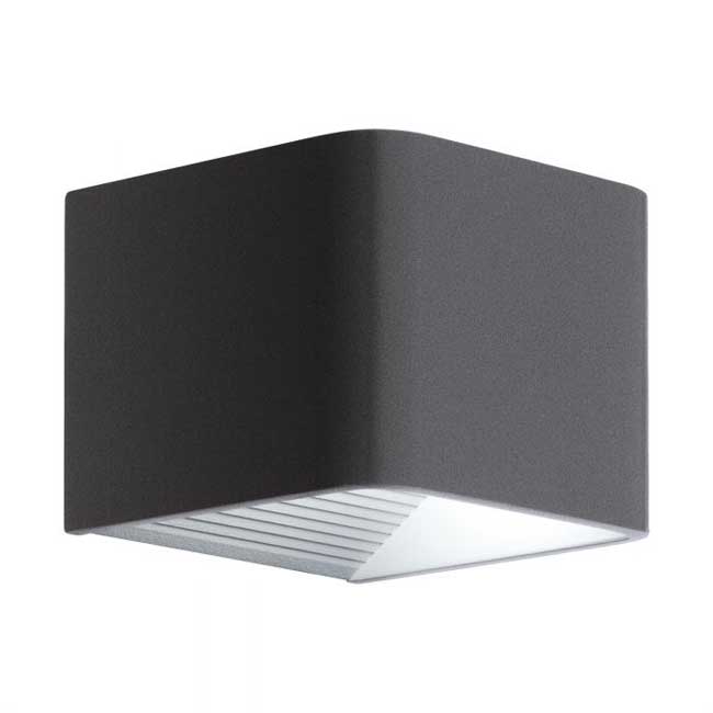 Wandlamp buitenverlichting LED - 6,5W - Antraciet