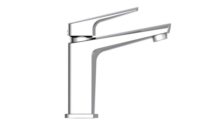 Robinet de lavabo Remko 16,30cm chrome