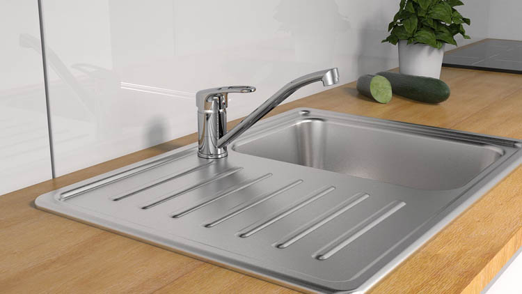 Robinet de cuisine Daria chrome