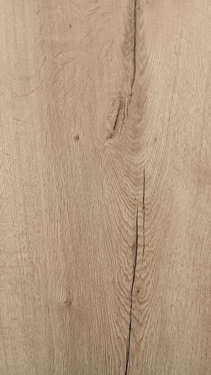 Complete deur tubespaan realwood oak vertic + zwarte deurkast 93cm