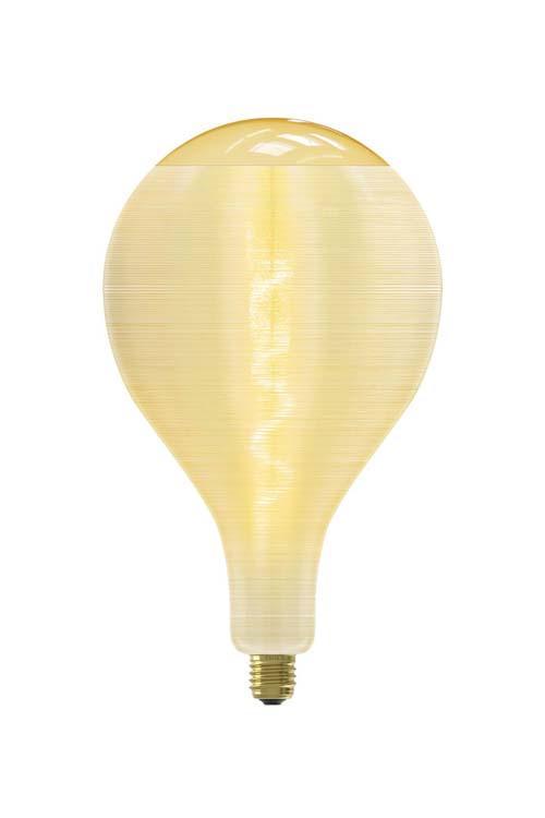 Led lamp Splash Gold E27 Ø 16 cm 140 lumen 1800K