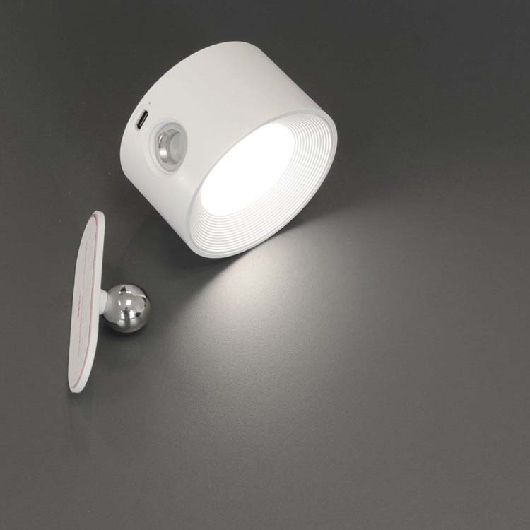 Lampe murale LED magnétique USB rechargeable blanc