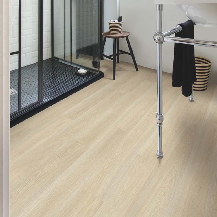 Sol stratifié Quick-Step Eligna 8mm - Chêne patrimoine beige