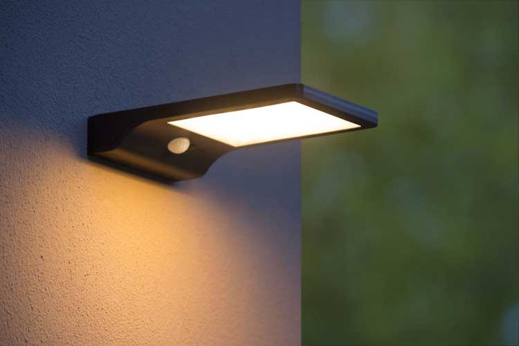 Lucide BASIC - Wandlamp Buiten - LED - 1x3W 2700K - IP44 - Zwart