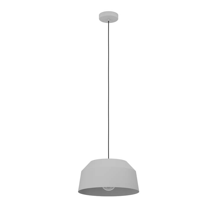 Lampe suspendue Asir gris E27 D380mm