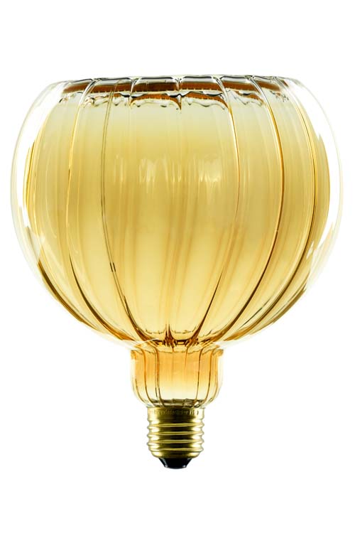 Lampe Led floating globe - Ø15cm - Straight golden - 6W - E27