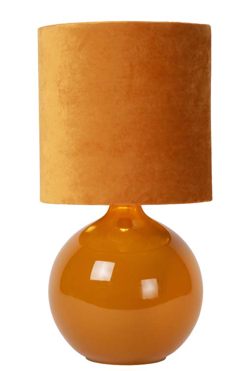 ESTERAD - Lampe de table - 1xE14 - Jaune Ocre