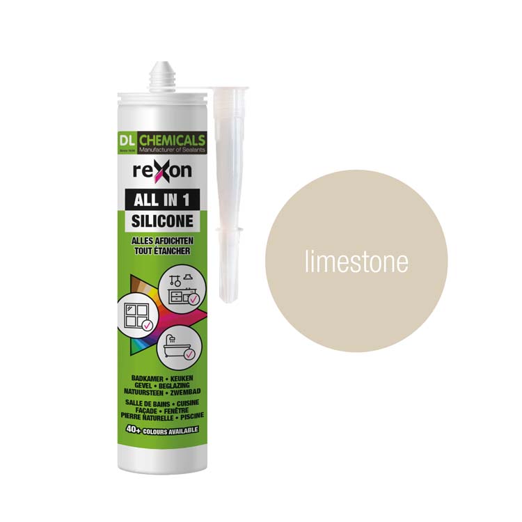 All-in 1 silicone 290ml beige limestone