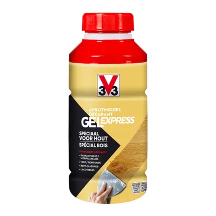 V33 décapant spécial bois 0.5l