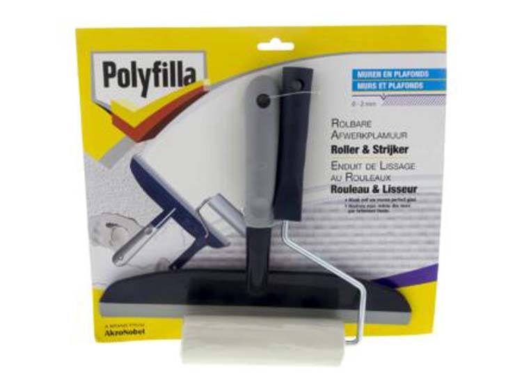 Polyfilla roller + strijker