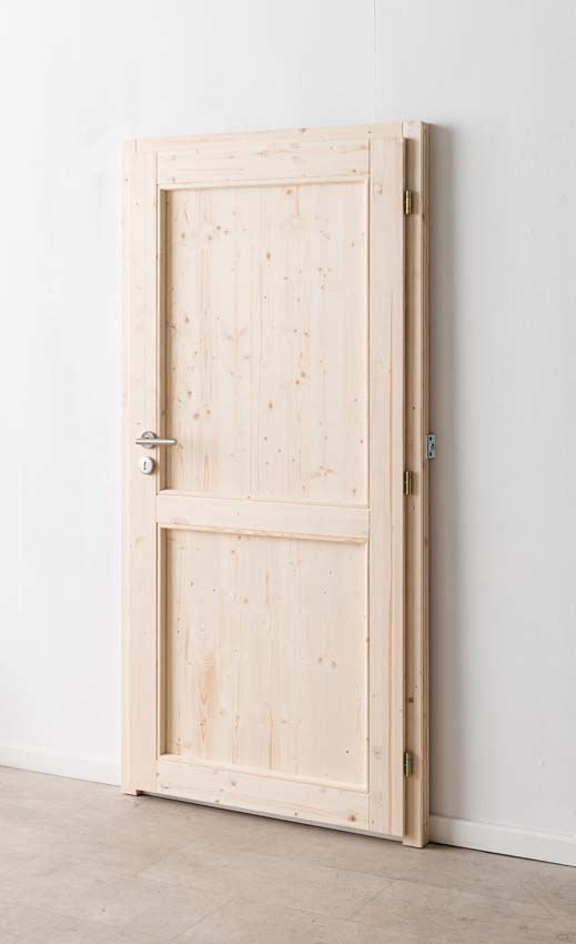 Porte extérieure en bois Gargano L 980 x H 1980 mm G