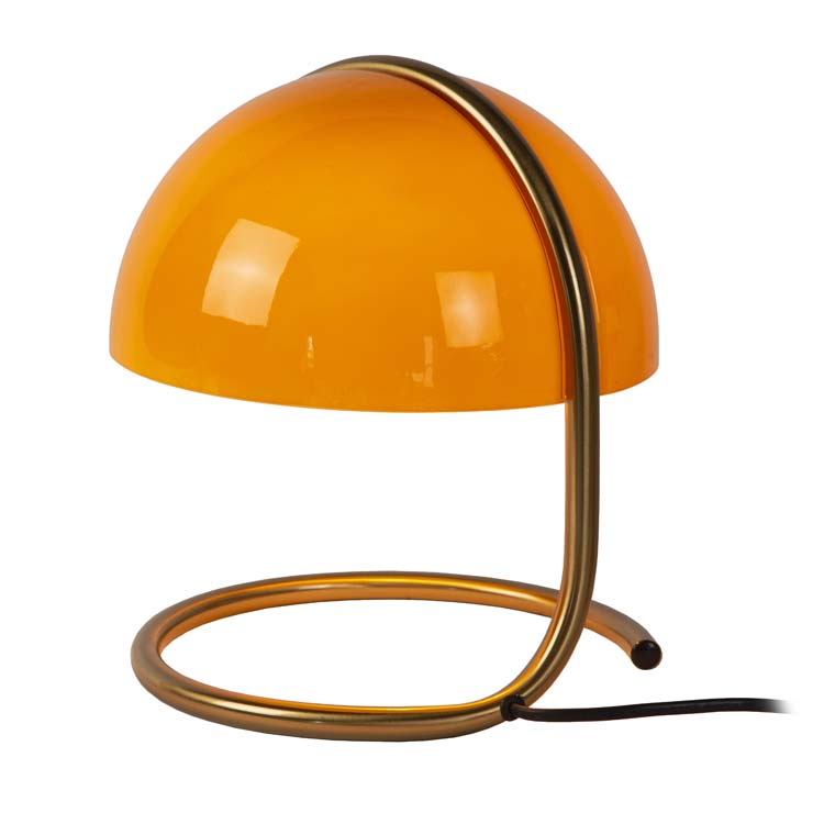 Lampe de table - Ø 23,5 cm - 1xE27 - Orange