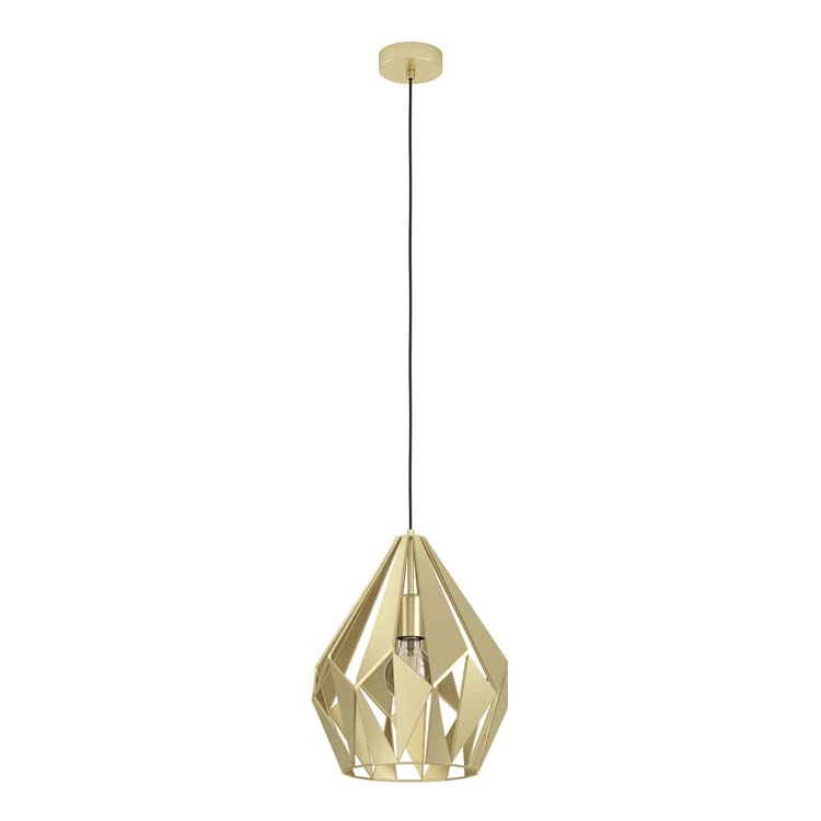 Hanglamp goud Ø 31 cm E27